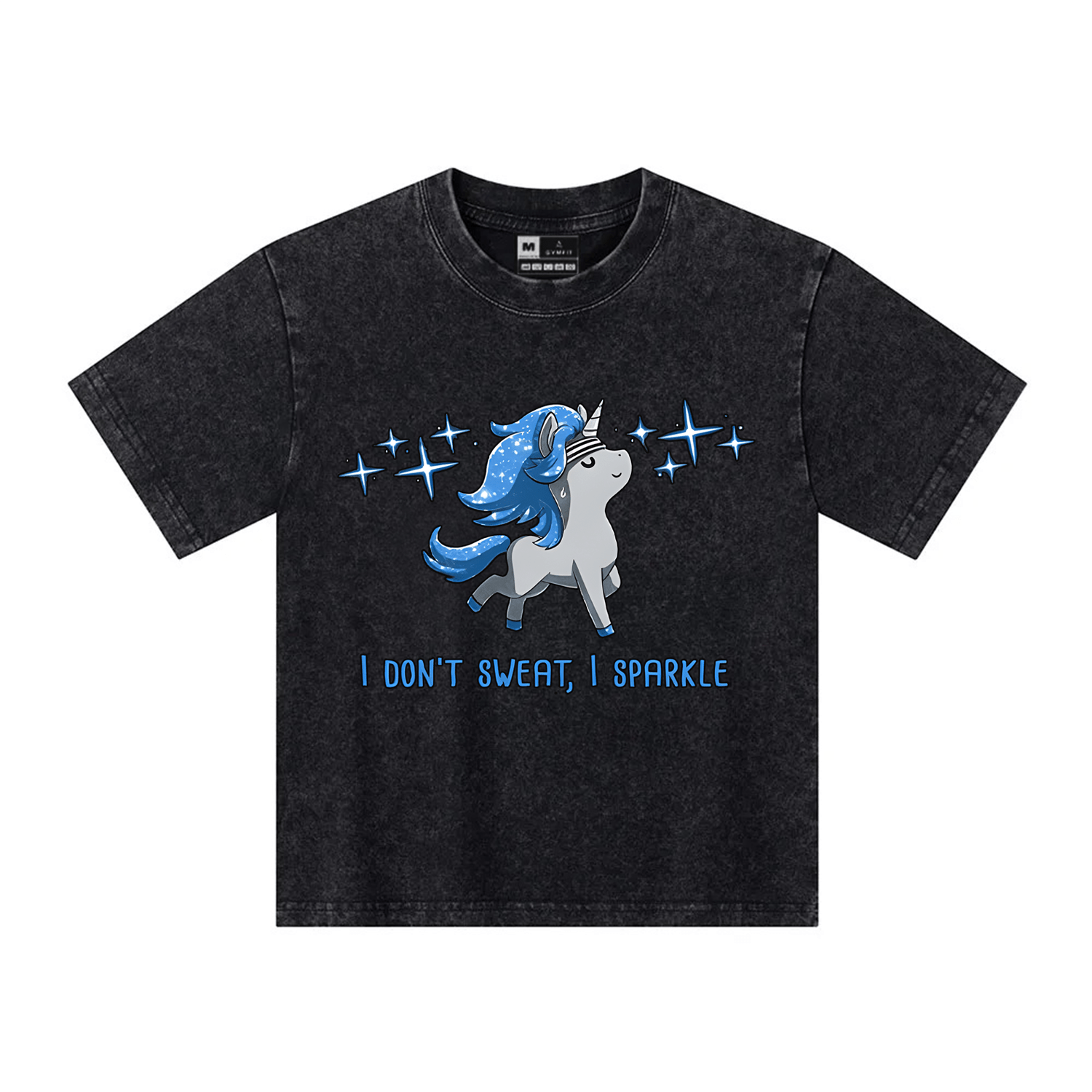 Stars Unicorn Barn T-shirt - Gymfit