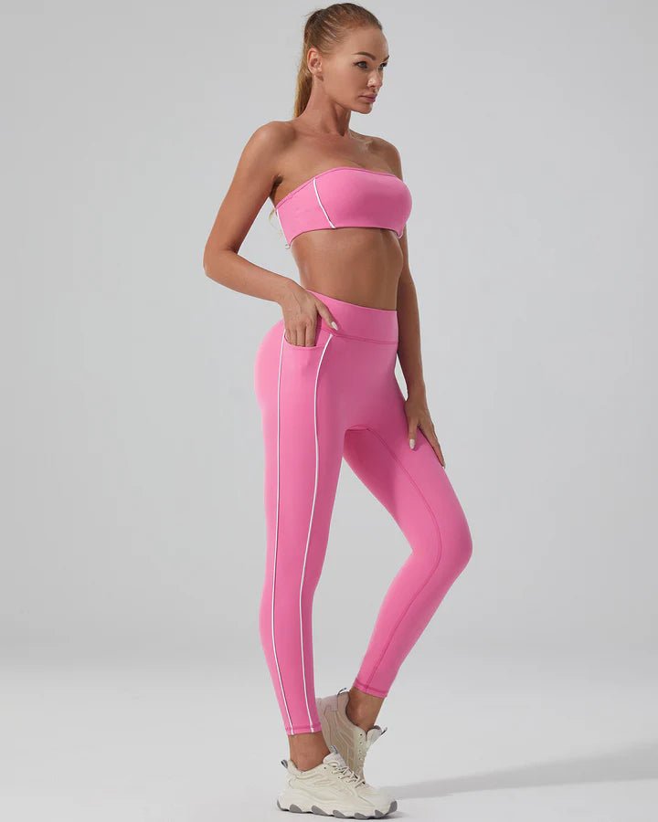 Legging sans coutures à rayures - Gymfit