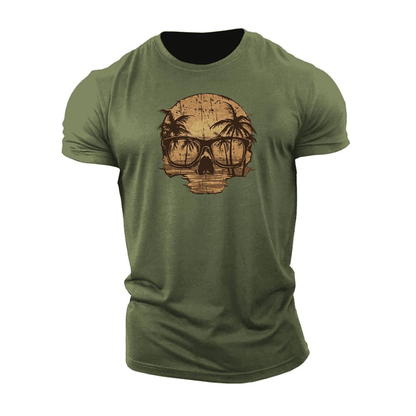 Sunset Skull T-Shirt - Gymfit