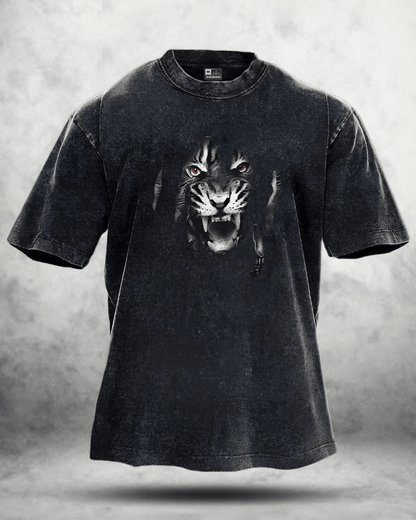 T-shirt délavé TIGER - Gymfit
