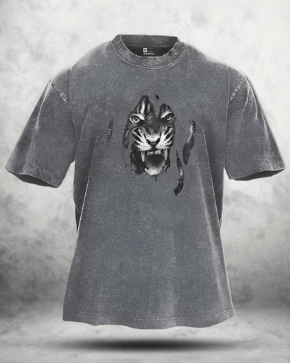 T-shirt délavé TIGER - Gymfit