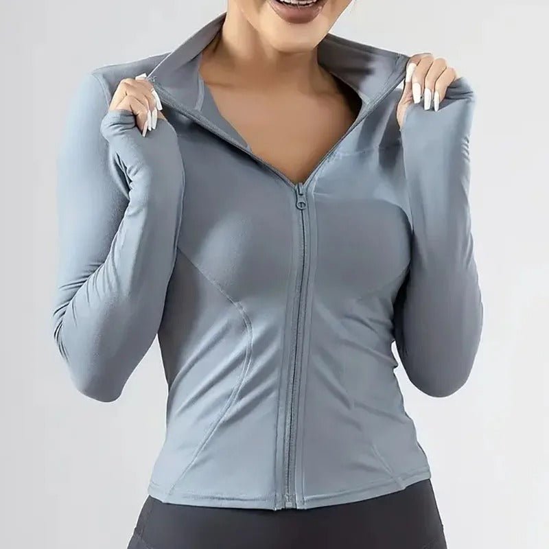 Veste de sport zippée pour femme - Gymfit