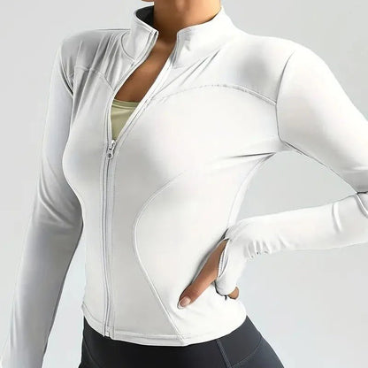 Veste de sport zippée pour femme - Gymfit