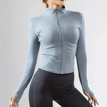 Veste d’entraînement zippée pour femme - Gymfit