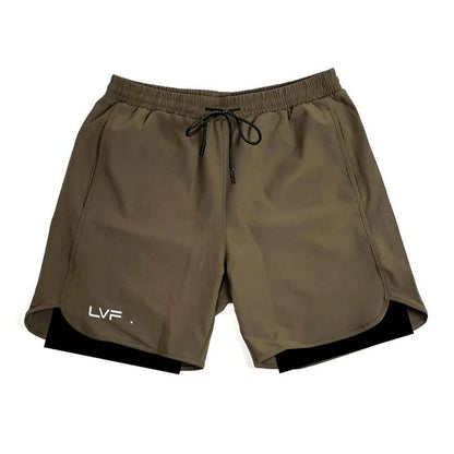 Shorts d’entraînement LFV avec stretch - Gymfit