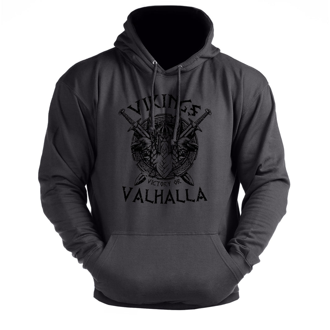 Victoire ou Valhalla - Sweat à capuche de salle de sport - Gymfit