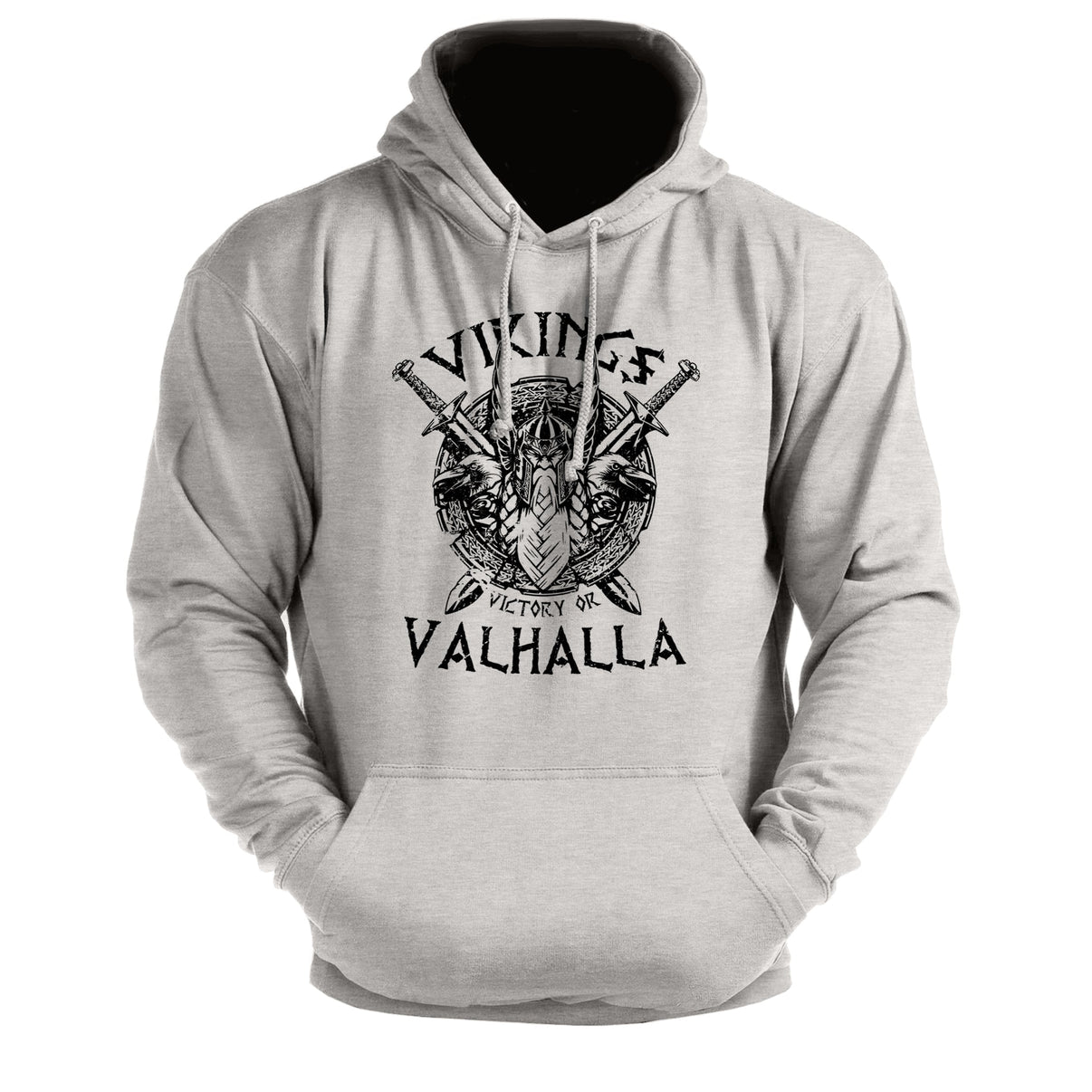 Victory Or Valhalla - Sweat à capuche de sport - Gymfit