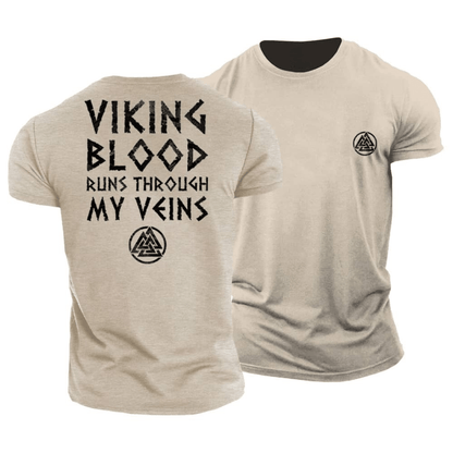 Le sang viking coule dans mes veines - T-shirt Gymfit