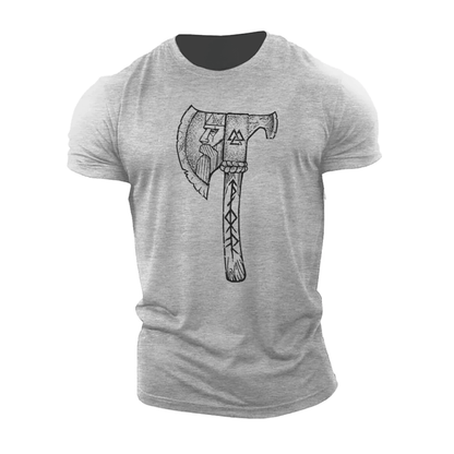 T-shirt Viking avec hache d'Odin - Gymfit