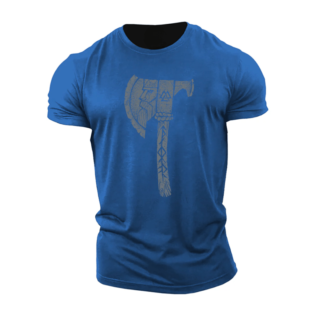 T-shirt Gymfit hache de Viking Odin