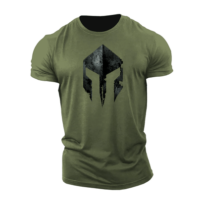 Warrior Battle Helmet T-Shirt - Gymfit