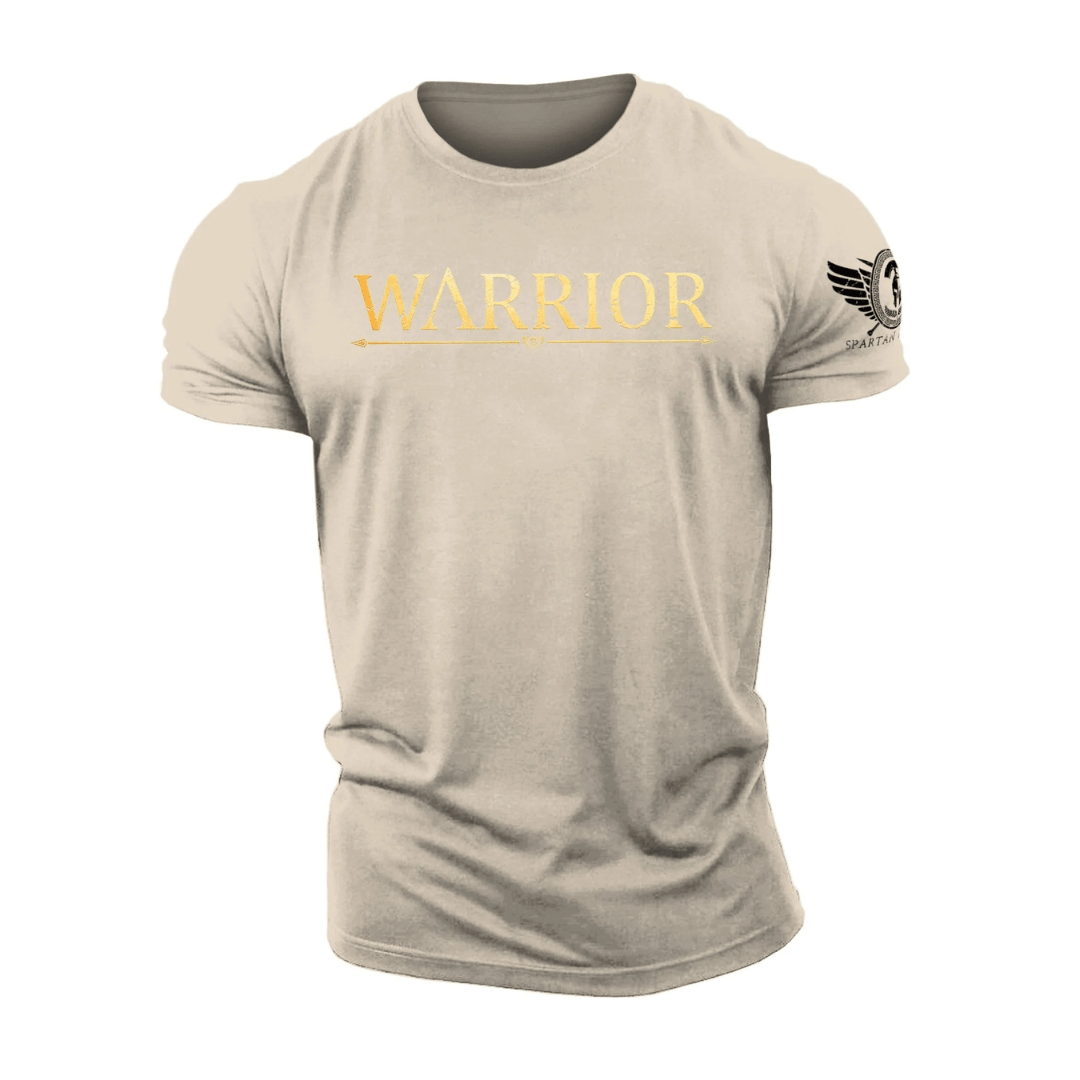 T-shirt Spartiate Warrior Gold - Gymfit