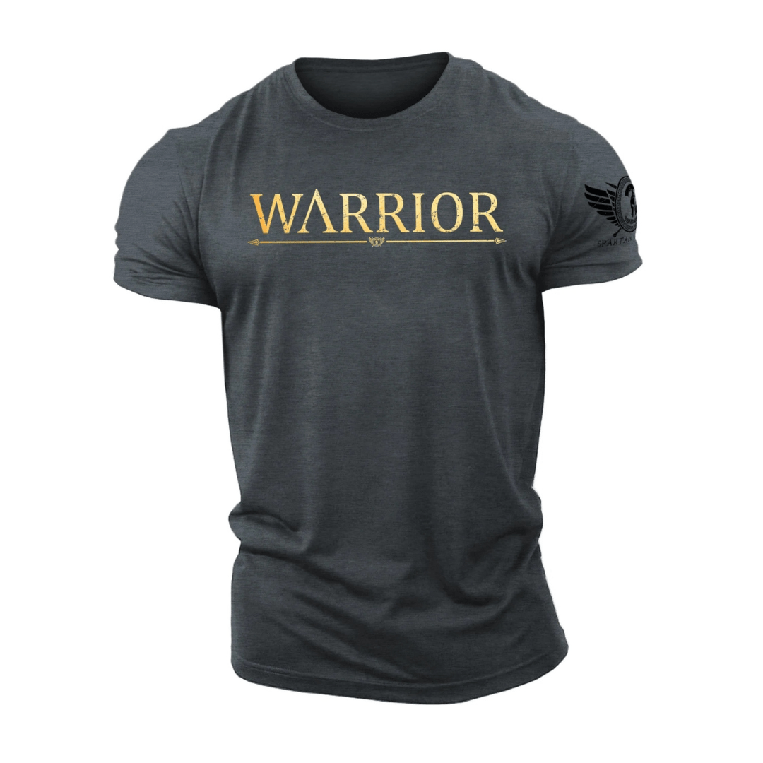 T-shirt Spartan doré Warrior - Gymfit