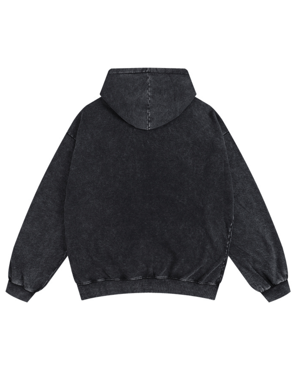 Sweat à capuche zippé délavé - Gymfit