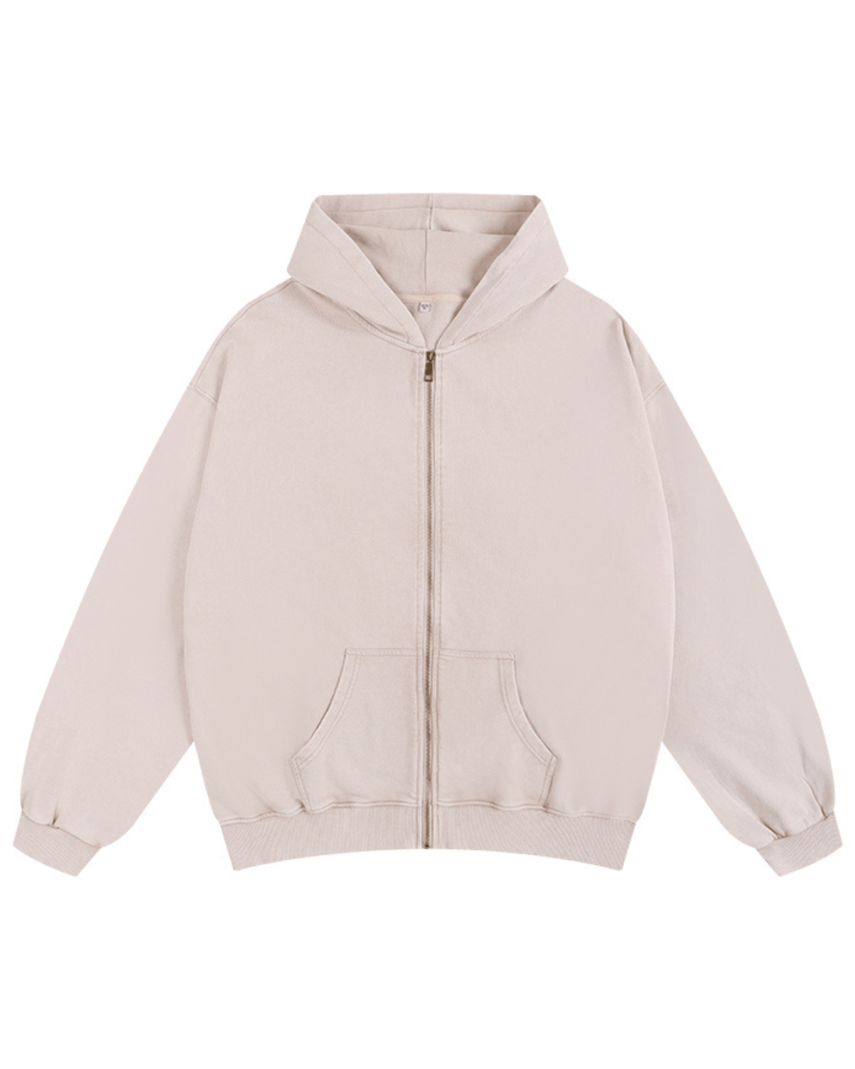 Sweat à capuche zippé effet lavé - Gymfit