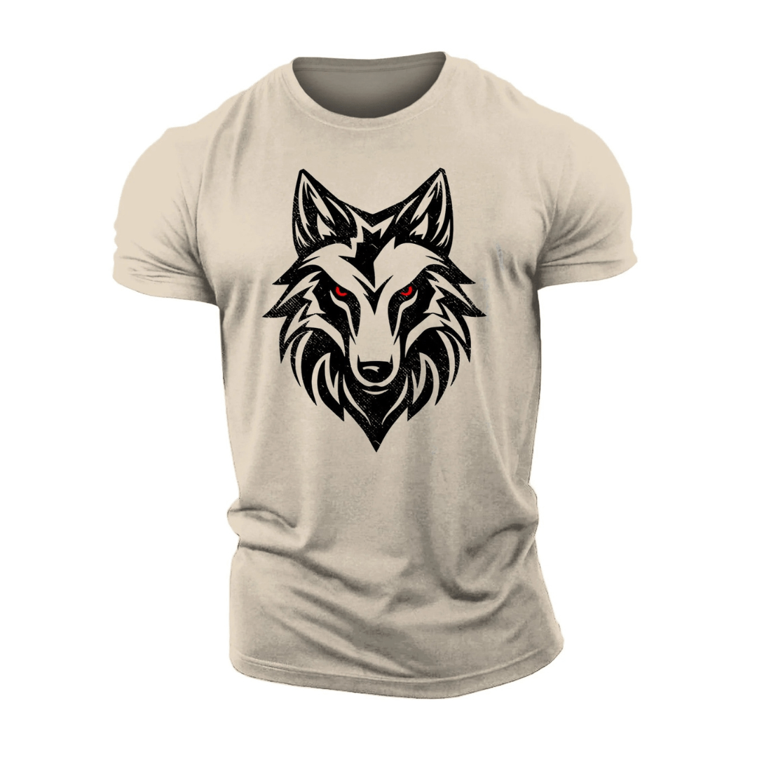 T-shirt Wolf aux yeux rouges - Gymfit
