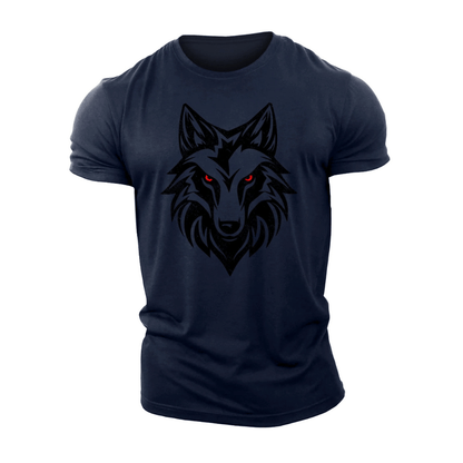 T-shirt Loup aux yeux rouges - Gymfit