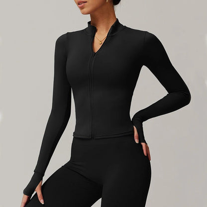 alt
Haut de yoga zippé - Gymfit