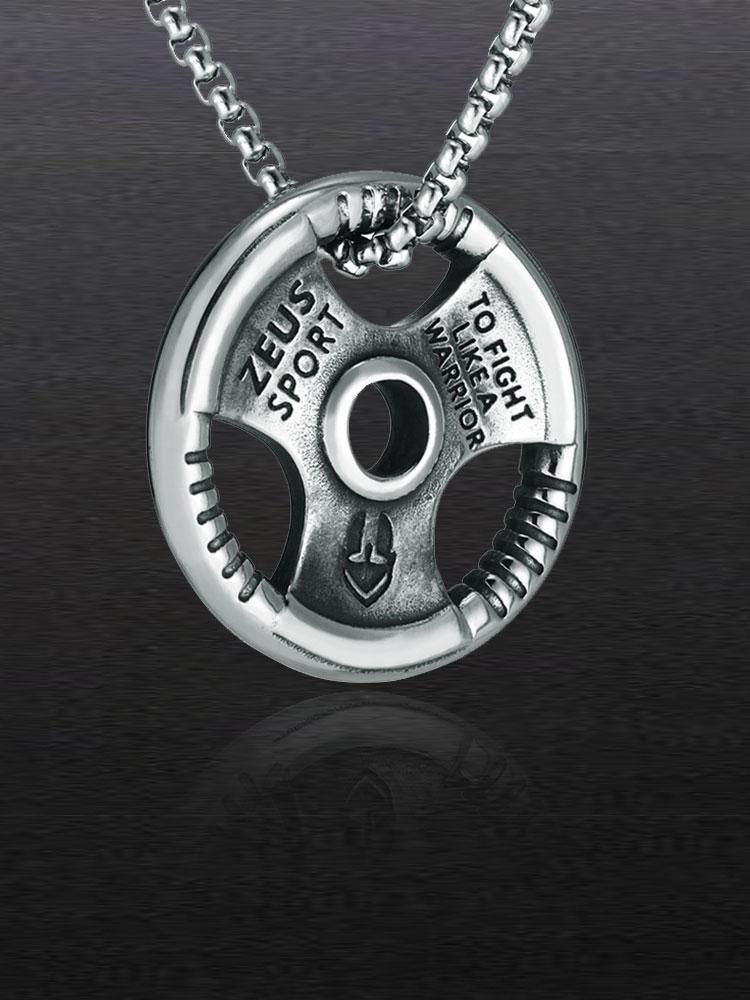 Collier Zeus Sport Titanium en acier - Gymfit
