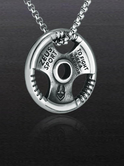 Collier Zeus Sport Titanium en acier - Gymfit